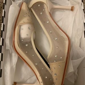 Heels with sparkle brand new